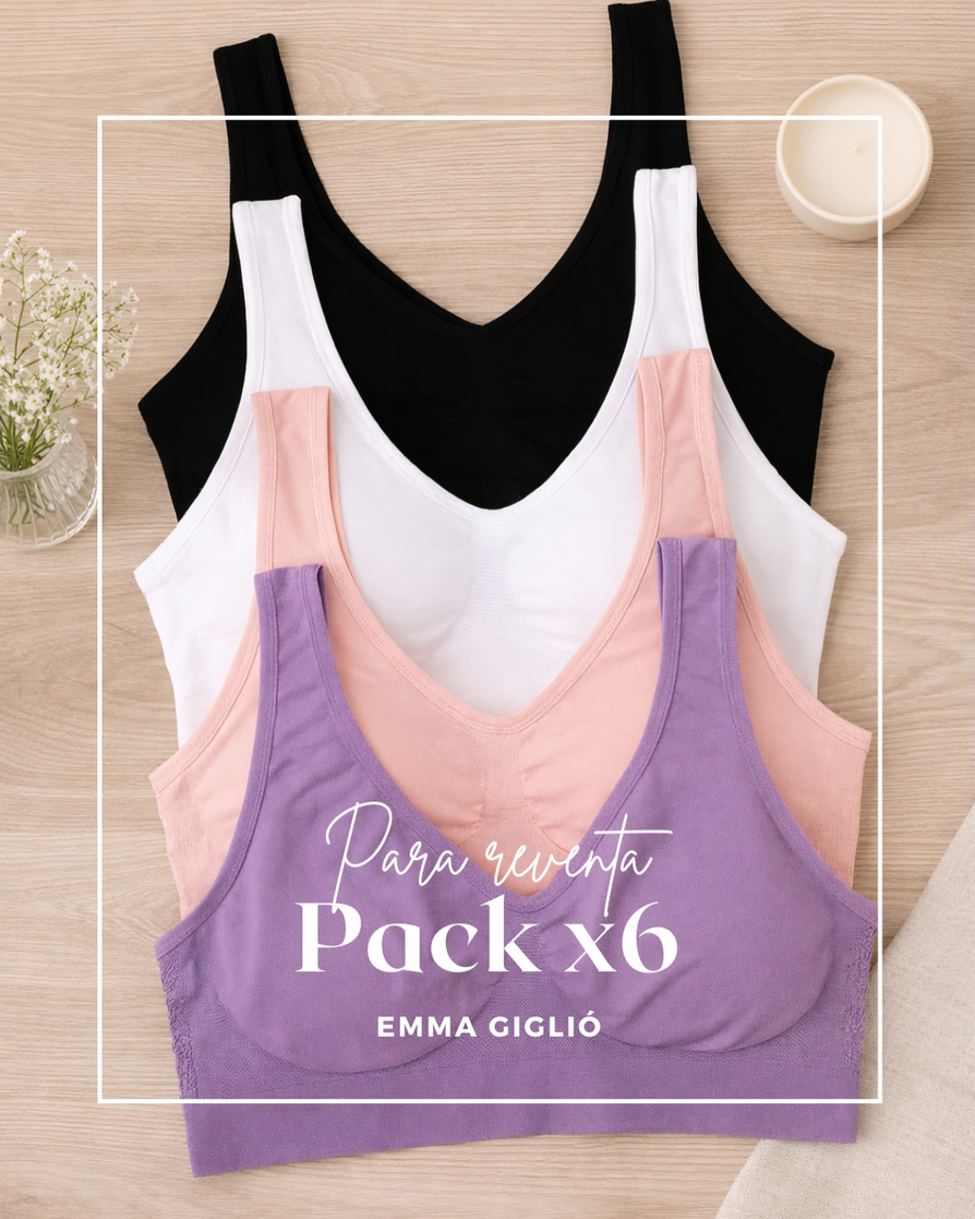 Tops Deportivos Colores - Emma Giglio Mayorista